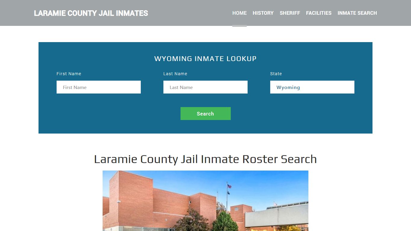 Laramie County Jail Inmate Roster Lookup, Cheyenne, WY